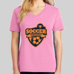 Ladies Core Cotton V Neck Tee Thumbnail