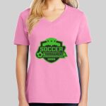 Ladies Core Cotton V Neck Tee Thumbnail