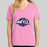 Ladies Core Cotton V Neck Tee Thumbnail
