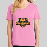 Ladies Core Cotton V Neck Tee Thumbnail