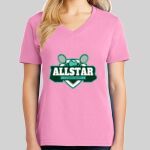 Ladies Core Cotton V Neck Tee Thumbnail