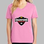Ladies Core Cotton V Neck Tee Thumbnail