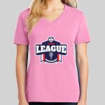 Ladies Core Cotton V Neck Tee Thumbnail