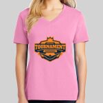 Ladies Core Cotton V Neck Tee Thumbnail