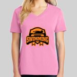 Ladies Core Cotton V Neck Tee Thumbnail