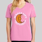 Ladies Core Cotton V Neck Tee Thumbnail