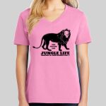 Ladies Core Cotton V Neck Tee Thumbnail