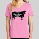 Ladies Core Cotton V Neck Tee Thumbnail