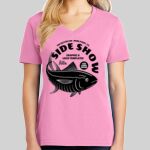 Ladies Core Cotton V Neck Tee Thumbnail