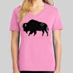 Ladies Core Cotton V Neck Tee Thumbnail