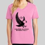 Ladies Core Cotton V Neck Tee Thumbnail