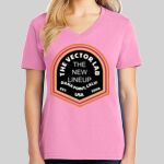 Ladies Core Cotton V Neck Tee Thumbnail