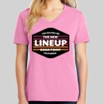 Ladies Core Cotton V Neck Tee Thumbnail