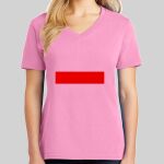 Ladies Core Cotton V Neck Tee Thumbnail