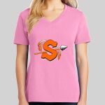 Ladies Core Cotton V Neck Tee Thumbnail