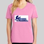 Ladies Core Cotton V Neck Tee Thumbnail