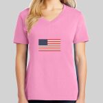 Ladies Core Cotton V Neck Tee Thumbnail