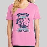 Ladies Core Cotton V Neck Tee Thumbnail