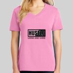 Ladies Core Cotton V Neck Tee Thumbnail