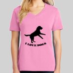 Ladies Core Cotton V Neck Tee Thumbnail