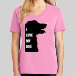 Ladies Core Cotton V Neck Tee Thumbnail