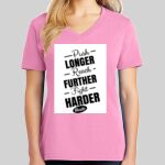 Ladies Core Cotton V Neck Tee Thumbnail