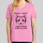 Ladies Core Cotton V Neck Tee Thumbnail