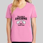 Ladies Core Cotton V Neck Tee Thumbnail