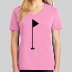 Ladies Core Cotton V Neck Tee Thumbnail