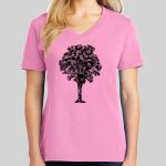 Ladies Core Cotton V Neck Tee Thumbnail