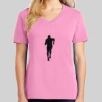 Ladies Core Cotton V Neck Tee Thumbnail