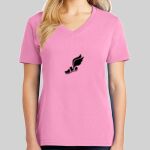 Ladies Core Cotton V Neck Tee Thumbnail