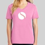 Ladies Core Cotton V Neck Tee Thumbnail