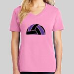 Ladies Core Cotton V Neck Tee Thumbnail