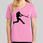 Ladies Core Cotton V Neck Tee Thumbnail