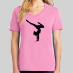 Ladies Core Cotton V Neck Tee Thumbnail