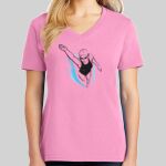 Ladies Core Cotton V Neck Tee Thumbnail