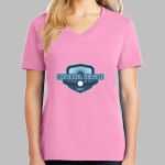 Ladies Core Cotton V Neck Tee Thumbnail