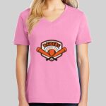 Ladies Core Cotton V Neck Tee Thumbnail