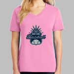 Ladies Core Cotton V Neck Tee Thumbnail