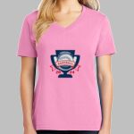 Ladies Core Cotton V Neck Tee Thumbnail