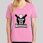 Ladies Core Cotton V Neck Tee Thumbnail