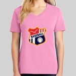 Ladies Core Cotton V Neck Tee Thumbnail