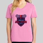 Ladies Core Cotton V Neck Tee Thumbnail