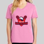 Ladies Core Cotton V Neck Tee Thumbnail