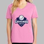 Ladies Core Cotton V Neck Tee Thumbnail