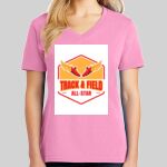 Ladies Core Cotton V Neck Tee Thumbnail