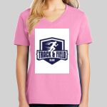 Ladies Core Cotton V Neck Tee Thumbnail