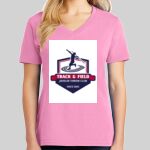 Ladies Core Cotton V Neck Tee Thumbnail