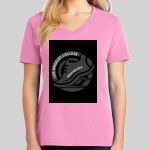 Ladies Core Cotton V Neck Tee Thumbnail